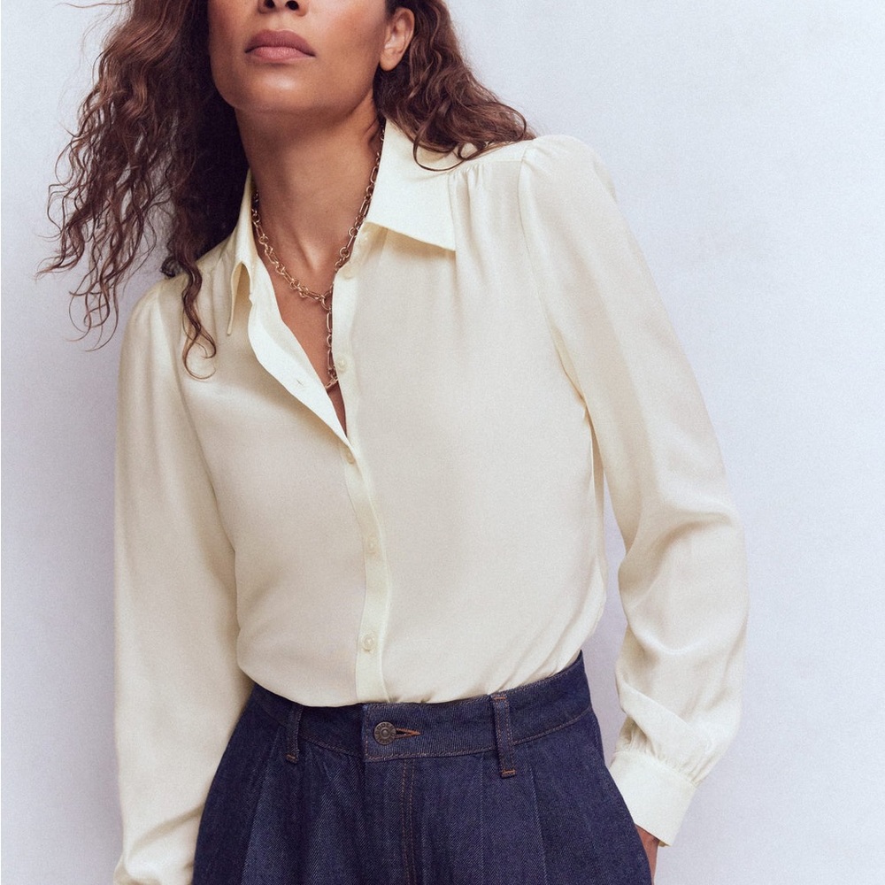 Boden Sara Silk Shirt
